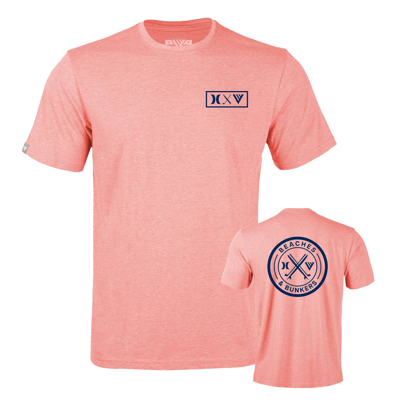 Levelwear x Hurley Beaches And Bunkers Tee